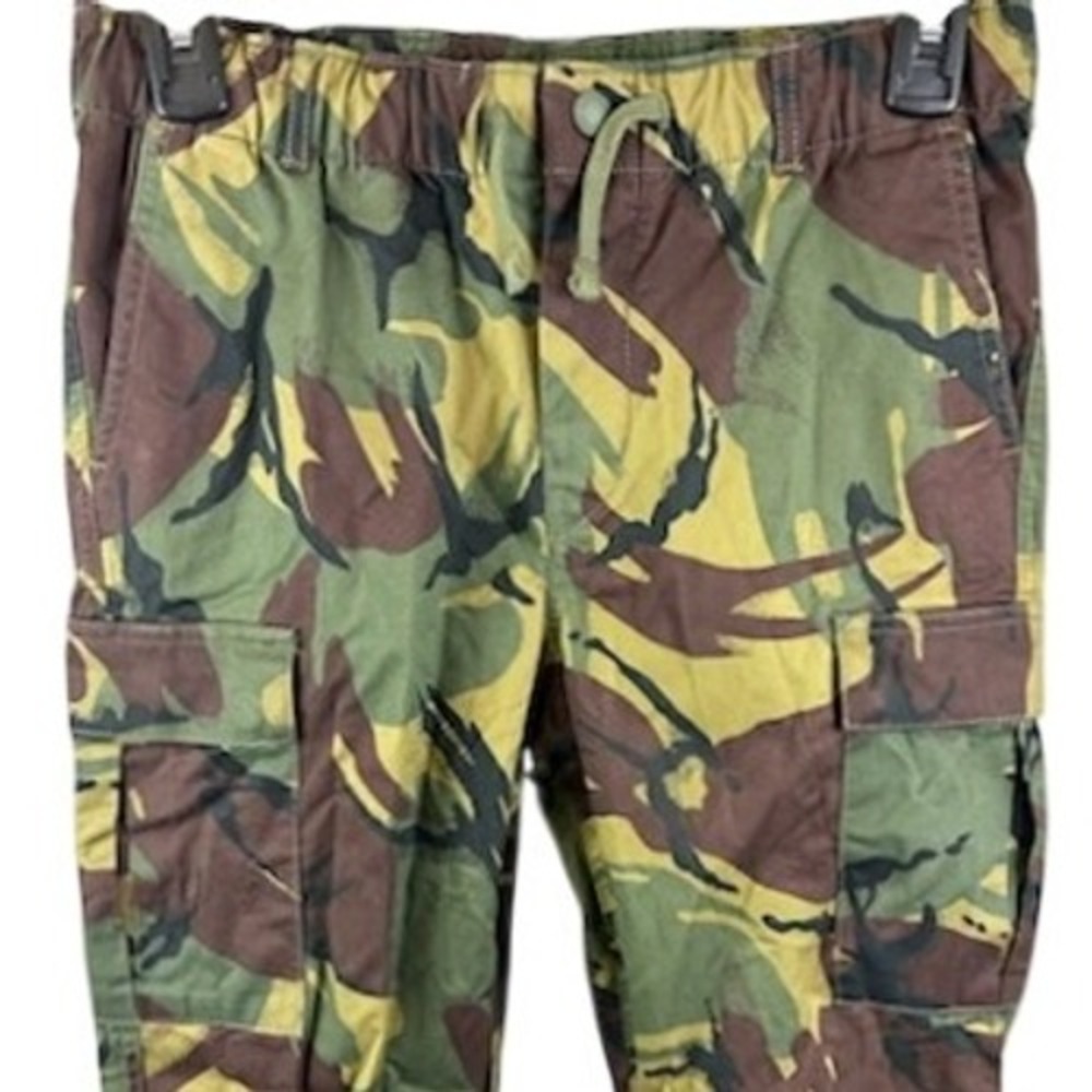 Polo Ralph Lauren Cargo Pants Kids Size 16 Camouflage Elastic Waistband - Picture 2 of 5